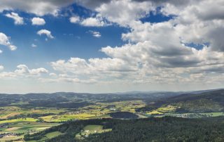 Aussichtsturm im Böhmerwald: Alpenblick - Hotel INNs HOLZ
