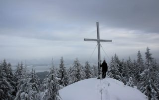 Winterwandern zum Bärenstein im Böhmerwald - INNs HOLZ