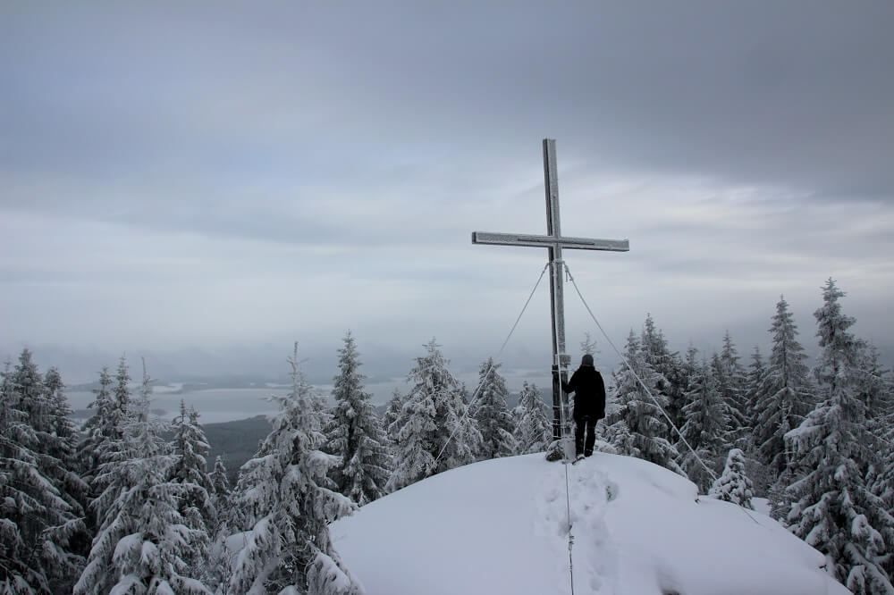 Winterwandern zum Bärenstein im Böhmerwald - INNs HOLZ